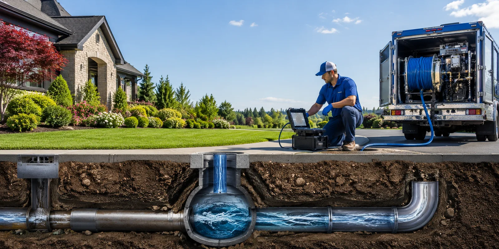 Drainage restoration information for Alger, OH